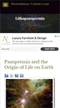 Mobile Screenshot of panspermia-theory.com
